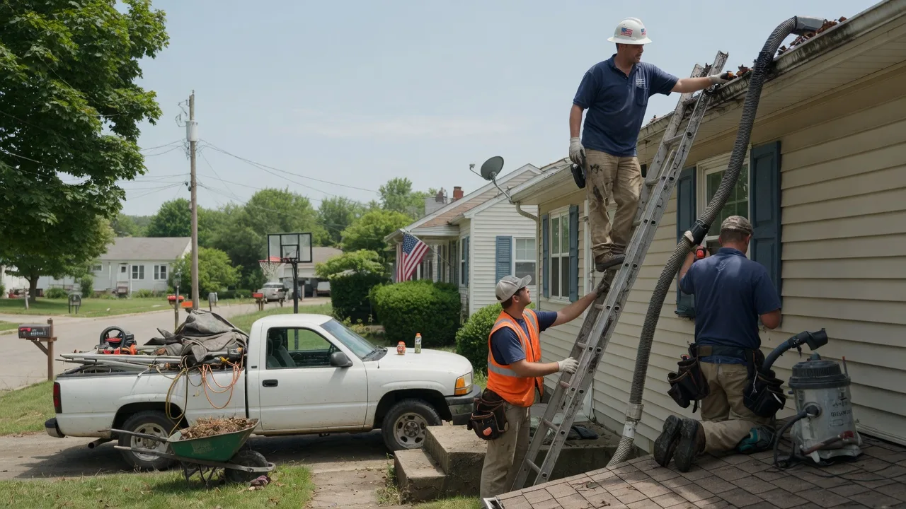 Gutter Installation in Joy, IL near me